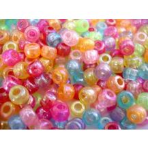 BEADS PASTEL - 250 GRAMS ASSORTED