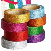 WASHI TAPES GLITTER 8'S