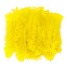 FEATHERS TURKEY - YELLOW 10 GRAMS