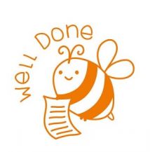 MERIT STAMP SELF-INKING - WELL DONE BEE